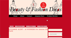 Desktop Screenshot of beautyandfashiondiva.com